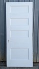 30 x78 x1 75  Antique Vintage Old Victorian Wood Wooden Interior Door 4 Panels