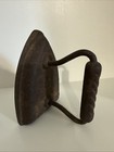 Antique  6 Cast Iron Sad Flat Iron Clothes Door Stop Rustic Vintage Farmhouse