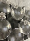 Lot 11 Diy Fillable Plastic Clear Ornaments 3 9    Oval Discs New