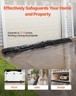 Vevor 4 Packs Quick Dam Flood Barrier 5 X 0 7 Ft Length Flood Protection