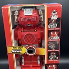 Vintage Sonic Sam The Electronic Space Robot Toy 1991  155 Works With Box