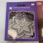 Lot Of 6 Tatting Knit Crochet Lace Books Instructions   Patterns Shawls   More