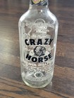 Crazy Horse Malt Liquor Clear Glass Empty - 40 Oz Bottle With Cap - Empty 