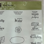 Stampin Up Rose Wonder Photopolymer Stamp Set 140697 Retired Floral