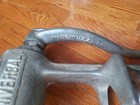 Vintage Cast Iron Universal  3 Food Meat Grinder Wood Handle