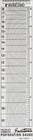 Stanley Gibbons Instanta Perforation Gauge Accurate Measure For Stamps   Sheets