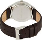 Kenneth Cole Men s Brown Leather Band Day And Date Watch Kc50589012