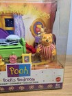 Pooh s Friendly Places Miniature Playset 1998 Mattel - Pooh s Bedroom Unopened