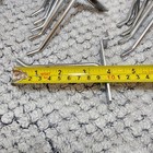 Slatwall 4  Chrome  Peg Hooks Lot Of 31 Pcs 4 Inch Peg Hooks Silver Color Taiwan