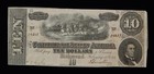 Us Civil War Original Issue Confederate States Of America  10 Currency  Richmond