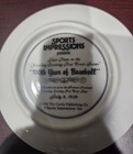 Sports Impressions 100th Year Of Baseball  Plate 4  Item  Exc Condition
