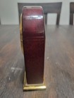 1990s Howard Miller 613-487 Rosewood Arch Table  Clock
