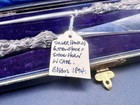 1894 Esb Birmingham 925 Sterling Silver Handled Shoe Horn   Button Hook Og Case