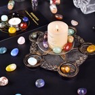 Polished Colorful Healing Crystal Stone Set  72 Pcs 0 5  Tumbled Gemstones  B   