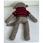 Dan Dee Collector s Choice 21  Sock Monkey Plush Stuffed Animal Talk Nerdy To Me