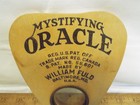 Early William Fuld Mystifying Oracle Ouija Board Game Wooden Planchette 