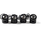 Underwater Led Fountain Lights Set 4 Pack With Auto Dusk Dawn Sensor