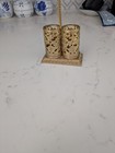 Vintage Stylebuilt Hollywood Regency Gold-tone Filigree Lipstick Holder   