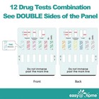 Easy home 6 Pack Multi-drug Screen Test  12 Panel Urine Drug Testing Kit
