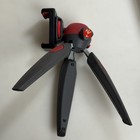Manfrotto Mtpixievo-rd Tripod With Smartphone Clamp Bundle Pixi Evo Mini Italy
