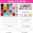 Jewelry Making Kit 1200pc Gemstone Beads Tools Pendants Diy Bracelet Necklace