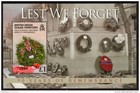 British Indian Ocean Terr Biot -  world War I   Lest We Forget  Mnh Ms 2008  