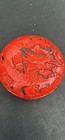Chinese Red Lacquer Box With Dragon Pattern