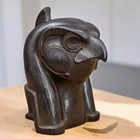 Egyptian Antiquities Unique Authentic Pharaonic Head Of Egyptian God Horus Bc