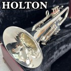 Holton St550mf Trumpet Used With Hard Case Mouthpiece