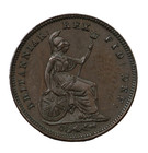 1827 Great Britain King George 1 3 Farthing British Coin Km 723