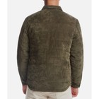 Weatherproof Vintage Shirt Jacket Mens Medium Olive Green Quilted Corduroy