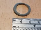 Small Celtic Bronze Ring Money In Uncleaned Condition Found In Britain L153d