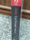 Adobe Type Manager Deluxe 4 1 Windows Software Sealed New