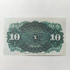 1863 Us 10 Cents Fractional Currency Reproduction Bill Note 4th Issue Fr 1259