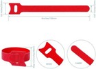 Reusable Fastening Cable Ties 6 In Cable Management Ties 100 Pcs Cable Straps   