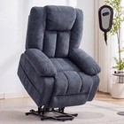 Power Lift Recliner Chair With Massage And Heat For Adults Lazy Boy Single Sofa