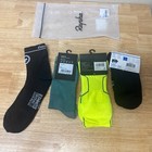 Rapha Logo Assos Equipe Performance Tall Giant Allu Socks Sz Med Lot Of 4 New