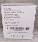 Tctec 64 Gb Keychain Voice Recorder W  750 Recording Hrs New Factory Sealed