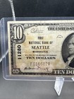 1929  10 First National Bank Of Seattle  Charter Number 11280