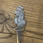 Vintage Walt Disney 5 5    Donald Duck Stainless Steel Child   s Spoon By Bonny