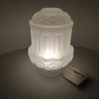 Le Smith Moon And Stars White Frosted Fairy Lamp With Original Tag