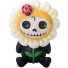 Furrybones Daisy Skeleton Dressed In Flower Costume Halloween Figurine New