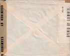 Palestine To Usa  Censor Cover