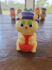 Lot Of 7 Playskool Glo Friends Glow Worm Bug Finger Figure Toys Vintage Hasbro