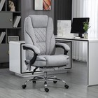 Massage Office Computer Chair Heated Reclining With Adjustable Height Footrest
