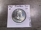 1961 D Franklin 90  Silver Half Dollar In Bu Condition 121524 43td