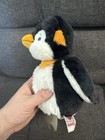 9  Ganz Webkinz Penguin Plush  Stuffed Animal Hm132 Lovey Black   White