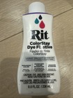 Lot  4  Rit Colorstay Dye Fixative 8 Fl Oz  Clear Laundry Treatment   Dying Aid