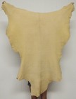 Lg Braintan Buckskin Leather Hide For Clothing Bags Native Craft Regalia Laces