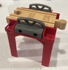 Thomas Wooden Railway Train 10 Piece Lot Includes 4 Bridges And 4 Risers  Rare 
